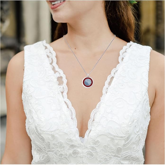 Golf Ball Marker Necklace with Pearl Ball Marker, Golf Accessories, Golf Gifts - Image 4