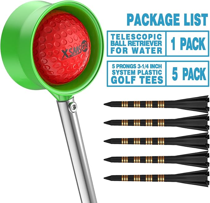 9Ft/12Ft Telescopic Stainless Steel Golf Ball Retriever - Image 2