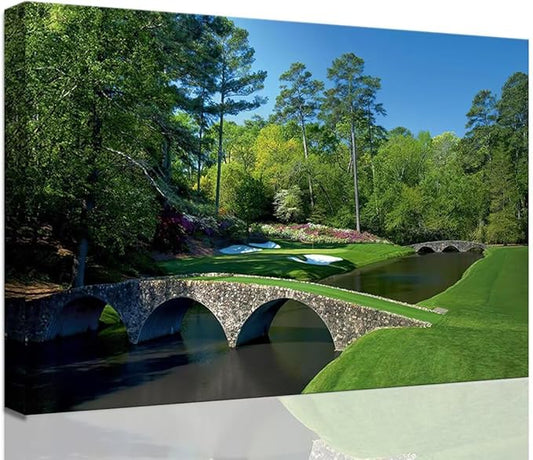 chenchenArt Augusta National Golf Course Wall Art by chenchenArt