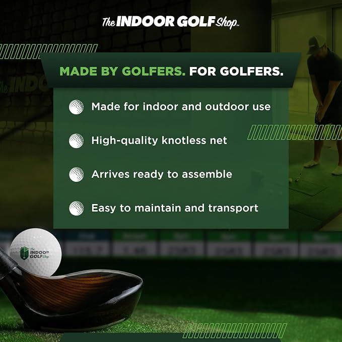 Hitting Net with Target Knotless Golf Net - Image 3