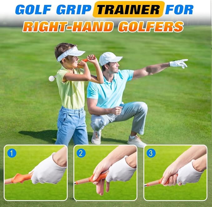 Retractable Golf Swing Training Aid, Right-Handed Tempo Stick Golf, Golf Click - Image 3