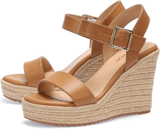 VICKI·VICKI Wedges for Women Platform Sandals Wedge Heels for Sandals by VICKI%C2%B7VICKI