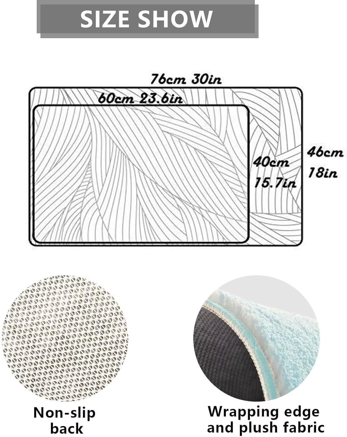 an Irish Blessing Non Slip Rugs Soft Bath Rugs for Indoor Entrance Floor Door Mat Dries Quickly Kitchen Mat Natural Durable Easy to Maintain Bath Mat 18x30 inch
