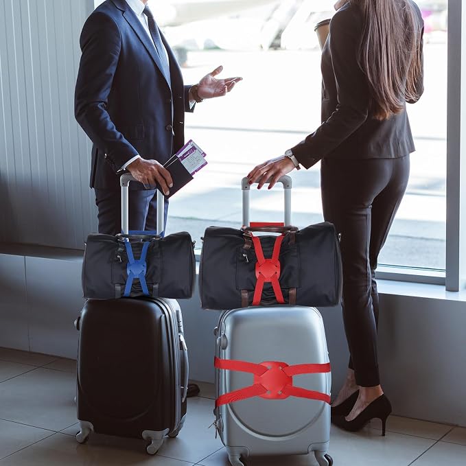Adjustable Luggage Straps, Suitcase Elastic Strap Bag Bungee - Image 7