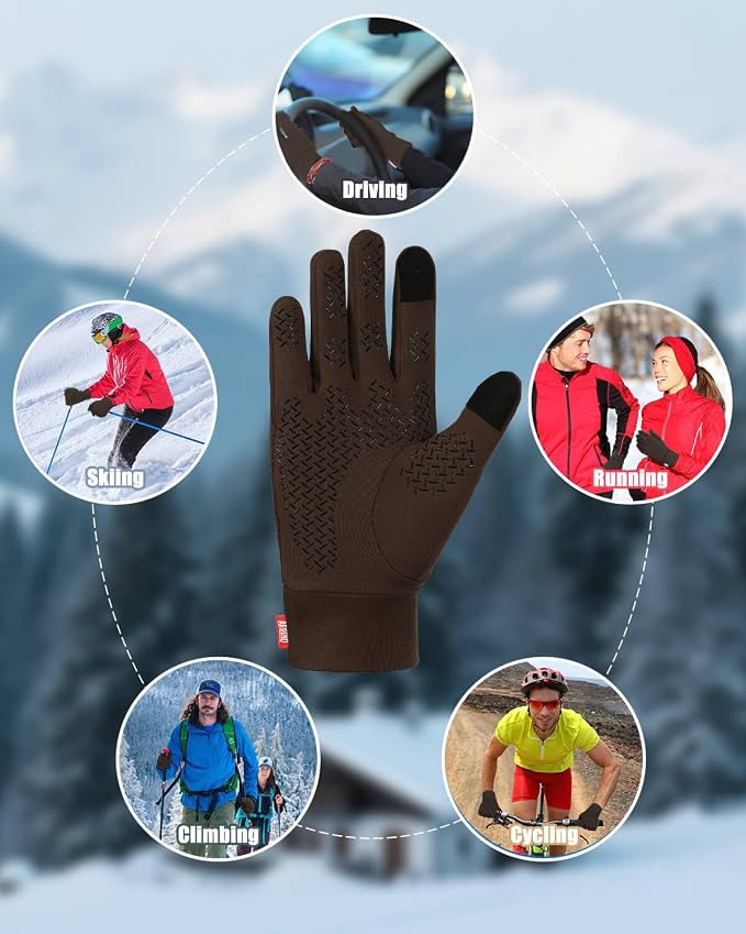 Aegend Lightweight Winter Gloves - Image 5