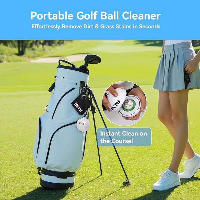 Portable Golf Ball Cleaner More Lightweight, Home Golf Ball Washer - Image 2