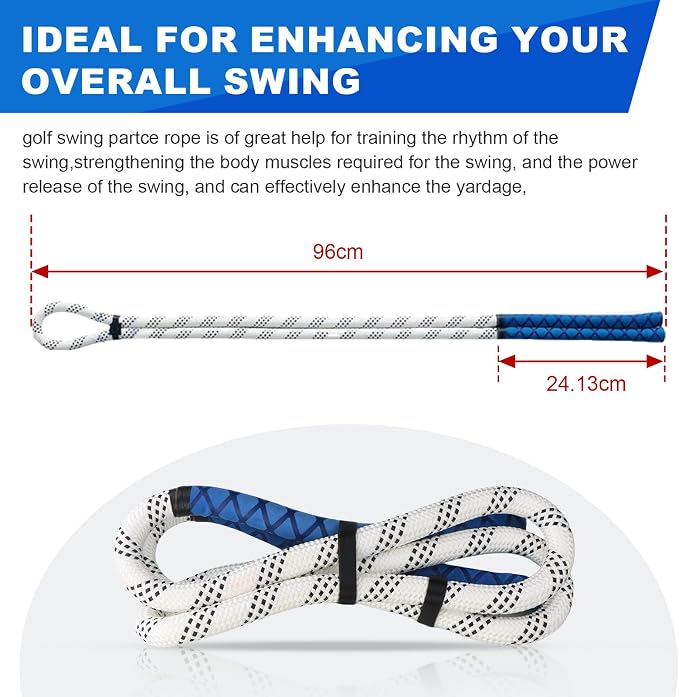 THE GOLFER STORE Golf Rope Swing Trainer Golf Swing Training Aid - Image 2