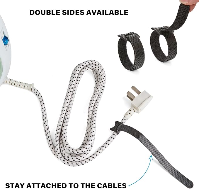 180PCS Reusable Cable Ties - Image 7