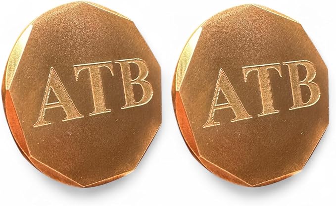 Personalized Golf Ball Marker Set of 2 by Unknown