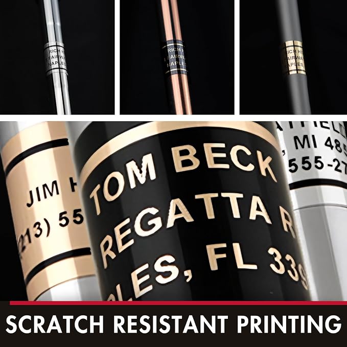 Golf Essentials: Personalized ID Labels, Pro Scorecards & Game Guides. - Image 3