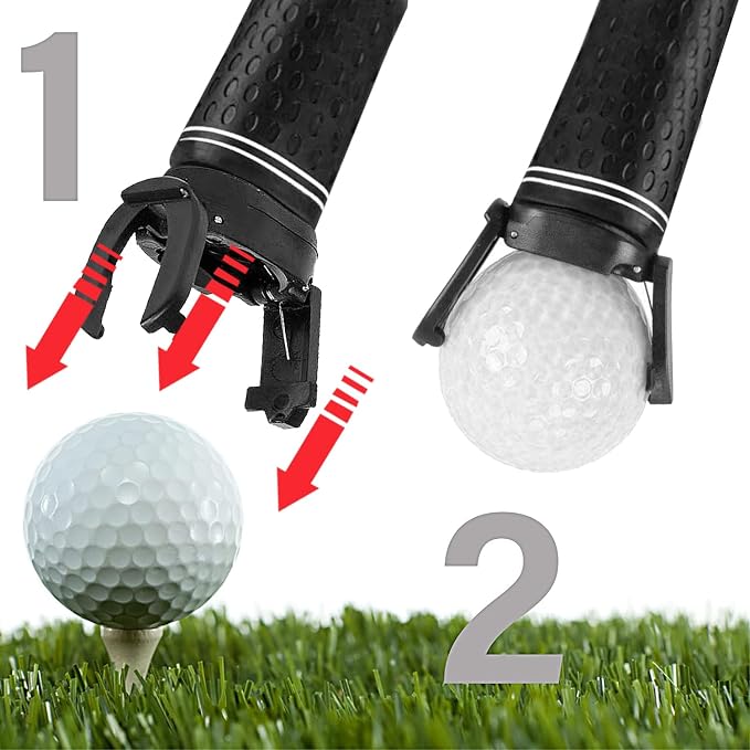 FINGER TEN Golf Ball Retriever for Putter Piker Upper 2/4/6/8/10 Pack Suction - Image 6