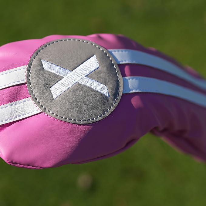 Single Headcover, Easy Slip-On Easy-Off Golf Club Head Cover, Fleece Lined - Image 3