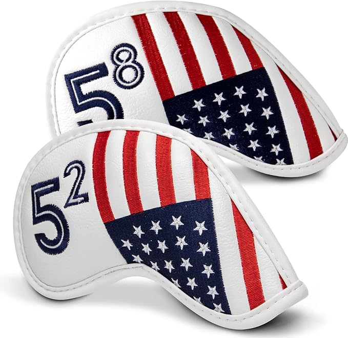 Golf Iron Head Covers Set Iron Headcover Wedge Cover Golf Iron Club Cover USA - Image 6