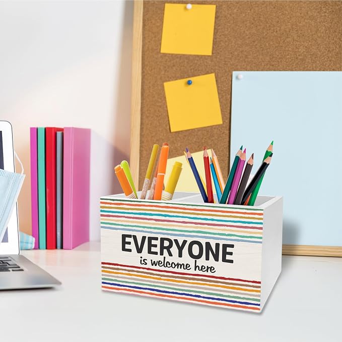 Boho Diversity Inclusion Classroom Decor Pen Pencil Holder - Image 6