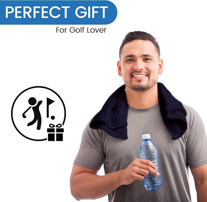 Personalized Passion Golf Towel - Image 4