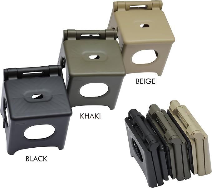 Mini Folding Stool, 9inch Small Portable Folding Chair, Camping Stool, - Image 4