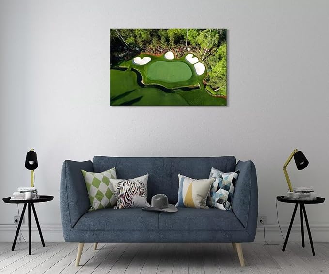chenchenArt Augusta Golf Course Wall Art - Image 3