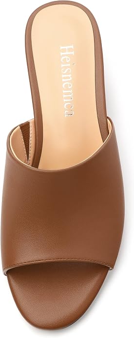Wedge Sandals for Women Open Toe Wedge Heels Womens Matte High Heel Sandal - Image 3