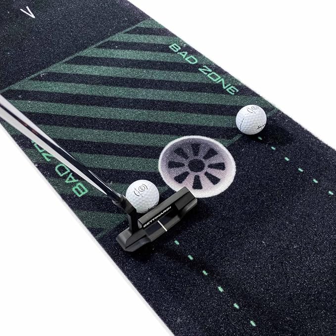 WELLPUTT - Golf Putting Training Mat - 10ft First - Image 6