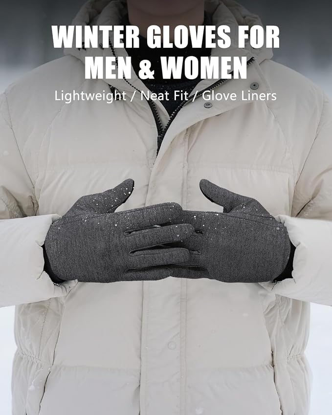 Aegend Lightweight Winter Gloves - Image 6