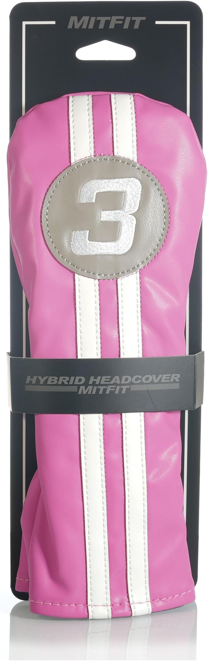 Single Headcover, Easy Slip-On Easy-Off Golf Club Head Cover, Fleece Lined by MitFit