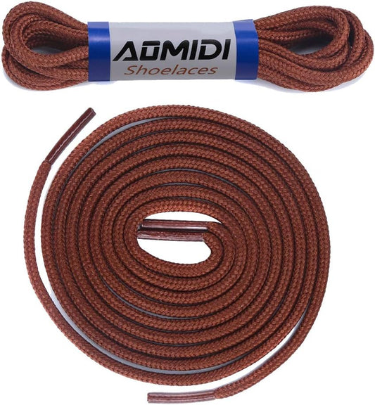 2 Pair Shoelaces Round Athletic Shoes Lace for Boot Laces Shoelaces and Multiple Shoe Types Replacements