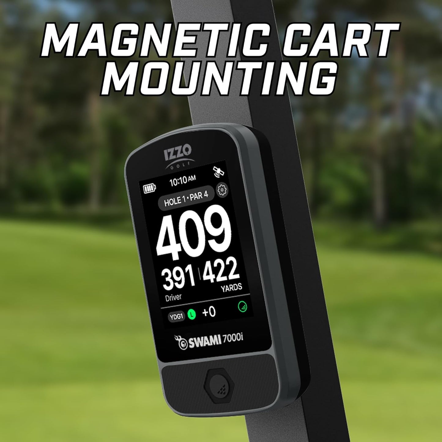 Izzo Swami Golf GPS Rangefinder - Color Display & Scorekeeper