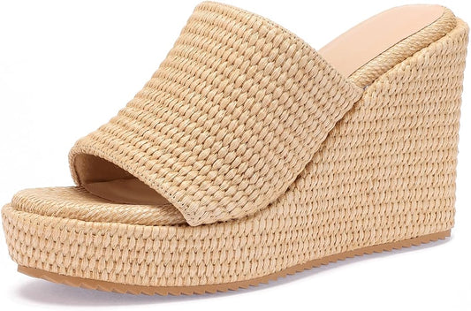 VICKI·VICKI Wedges for Women Platform Sandals Wedge Heels for Sandals by VICKI%C2%B7VICKI