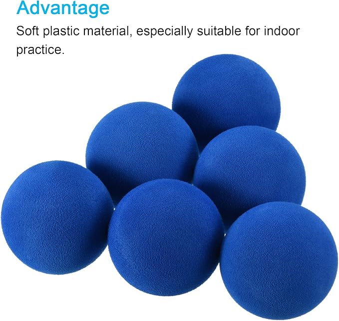 PATIKIL Golf Foam Balls, Pack Sponge Exercise Flight Swing Practice - Image 4