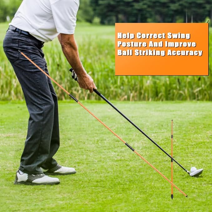 Professional 2 or 3 or 4 Pack Collapsible Golf Alignment Sticks, Premium 40" - Image 3