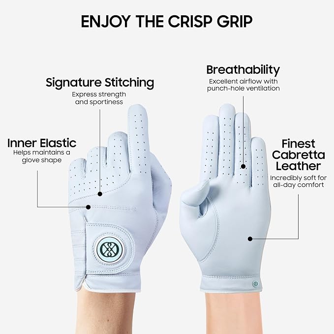 CLAPLEY Men’s Golf Glove – Premium Cabretta Leather - Image 2