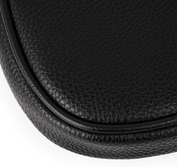 Craftsman Golf Leather Black Mallet Putter Headcover Head Cover Protector Case - Image 5