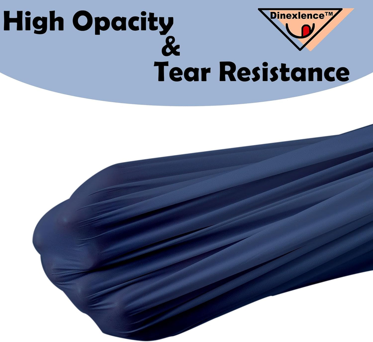 2 Pack Navy Blue Premium Plastic Tablecloth Rectangle 54 x 108 Inches Reusable Midnight Marine Blue Decorative Table Cover for Dining, Wedding, Party, Indoor and Outdoor use