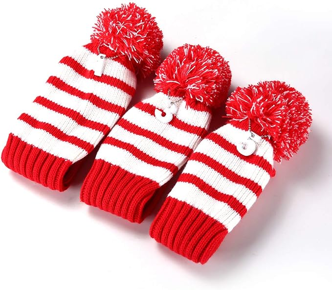 Golf Head Covers for Driver Woods Fairway Hybrids, Long Neck Golf Club - Image 4
