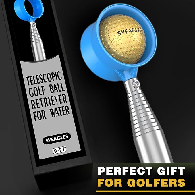 Golf Ball Retriever Telescopic for Water, 12Ft/9Ft Two-Sided Golf Ball Grabber - Image 6