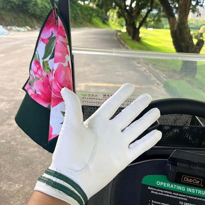 Men's Golf Glove Left Hand All Weather Grip AAA Cabretta Leather Soft Glove - Image 5