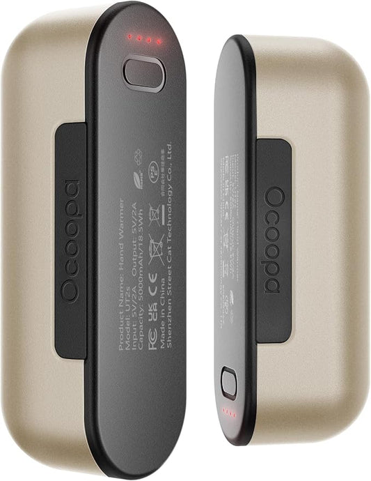 OCOOPA Hand Warmers Rechargeable 2 Pack, Magnetic Electric Handwarmer, 16 Hrs by OCOOPA