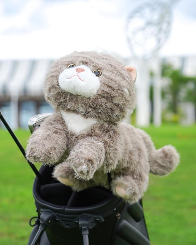 Big Teeth Funny Plush Driver Headcover Animal, Groundhog Gopher Penguin Driver - Image 8