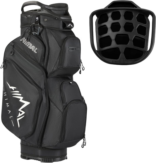 14-Way Golf Cart Bag, Full Length Premium Golf Bag for Men with Cooler Pocket, Handles and Rain Cover