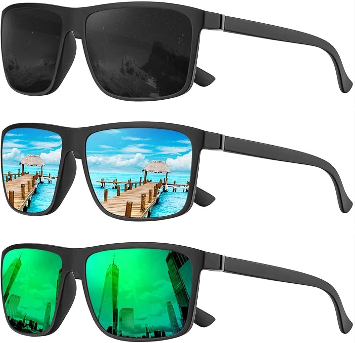 KALIYADI Polarized Sunglasses for Men and Women, Mens Sun Glasses by KALIYADI