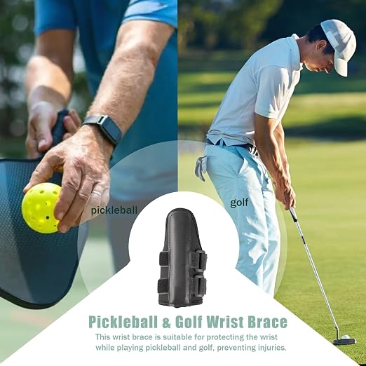 Pickleball & Golf Wrist Brace, Dual Sport Swing Alignment Trainer Neoprene - Image 6
