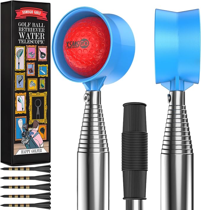9Ft/12Ft Telescopic Stainless Steel Golf Ball Retriever - Image 8