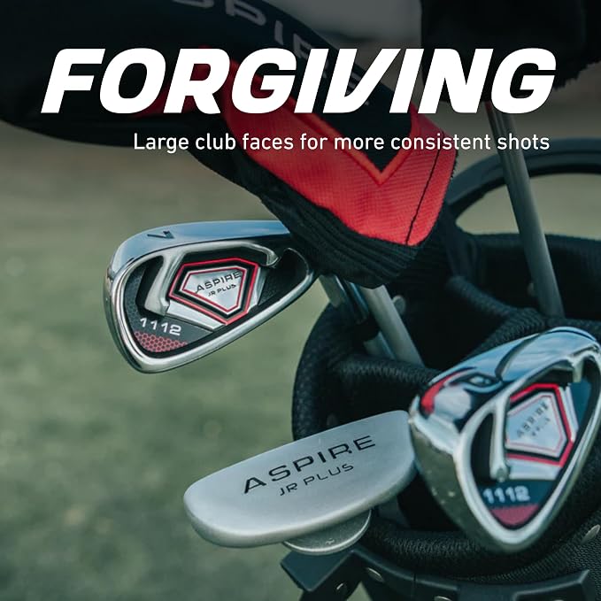 Aspire Junior Plus Kids Golf Clubs – Boys’ & Girls’ Right-Handed Golf Set - Image 5