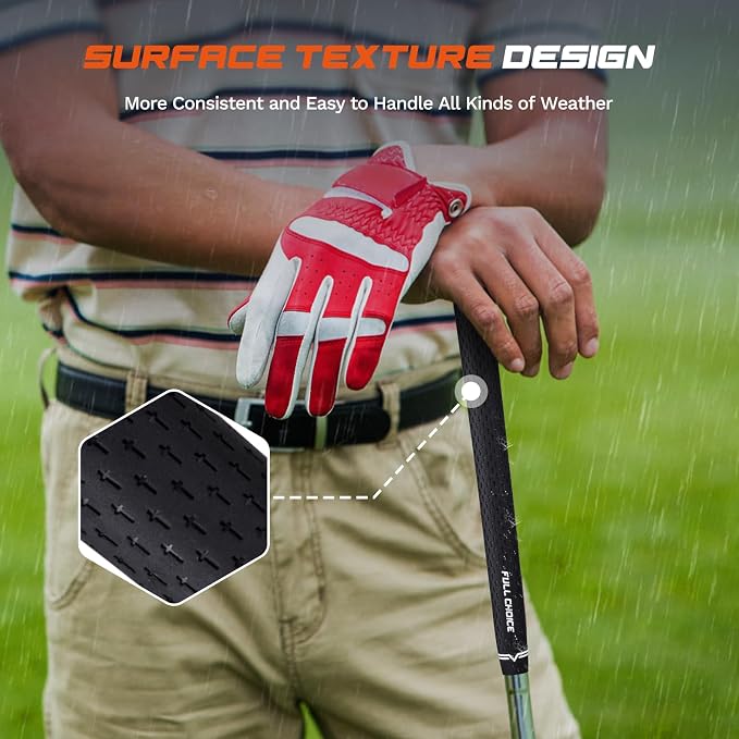 Rubber Golf Grips 13 Pack, Concise Fashion Design, Choose from 13 Grips Set or - Image 2
