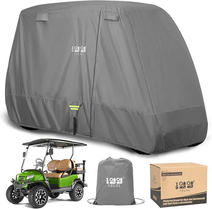 10L0L Heavy Duty 650D Golf Cart Cover by 10L0L