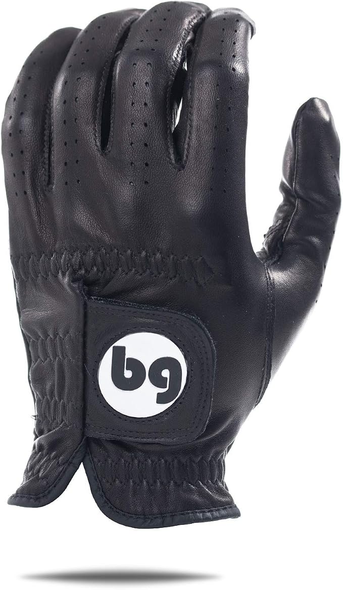 BG Bender - Mens Golf Glove, Durable Leather Golf Gloves, Unique Golf Gloves by BenderGloves
