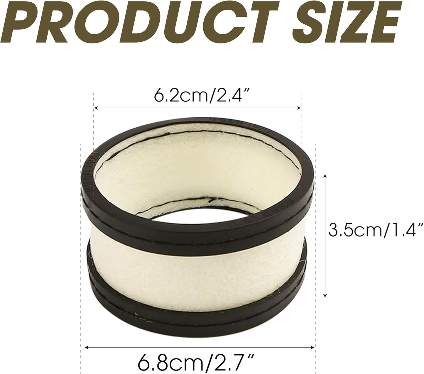 16 Laps Billiard Ball Cleaning Machine Wool Ring, Upgraded Pool Ball Cleaner Polisher with Circle Attachment Fit for Regal, Not Easy to Deform, Long Service Life, Accessories for Polishing Ball