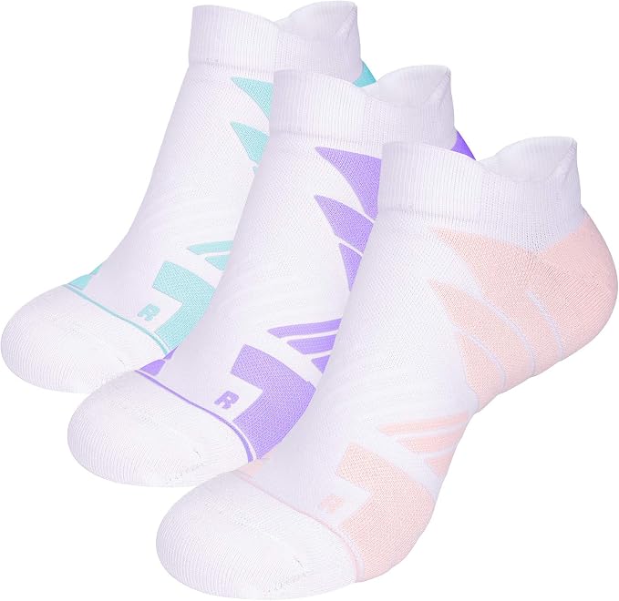 Hylaea No Show Running Athletic Anti-Blister Wicking Coolmax Socks, Seamless by Hylaea