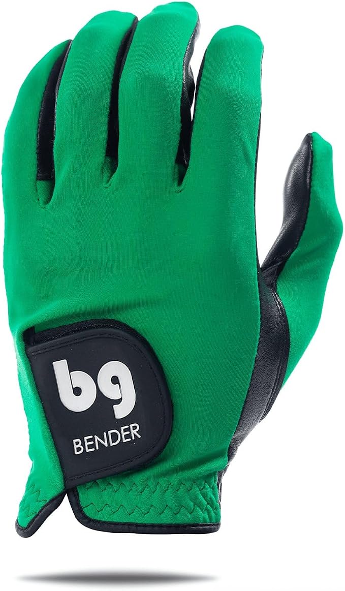 BG Bender - Mens Golf Glove, Durable Spandex Golf Gloves, Unique Golf Gloves by BenderGloves