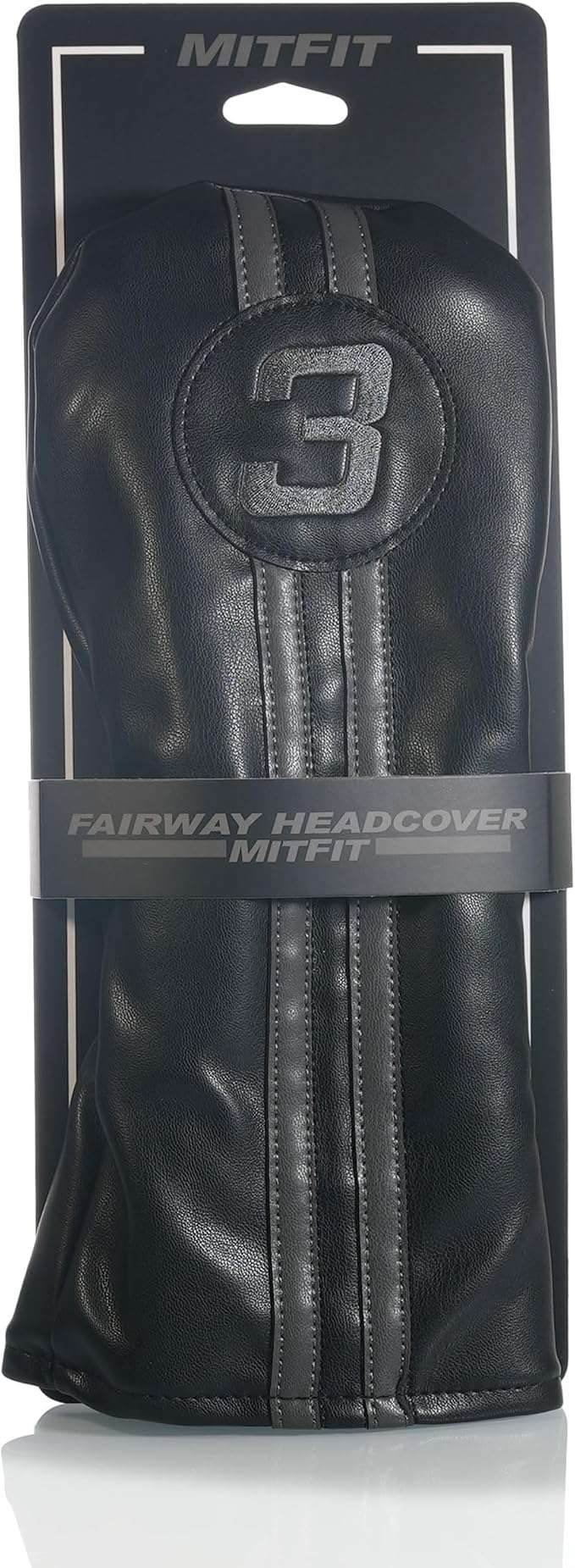 Single Headcover, Easy Slip-On Easy-Off Golf Club Head Cover, Fleece Lined by MitFit